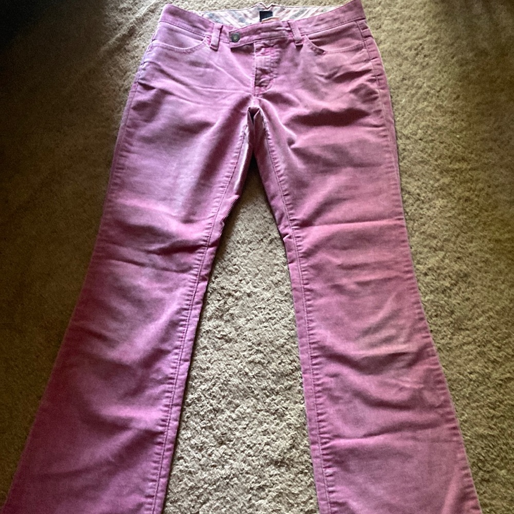 Boot cut pink cords 4R